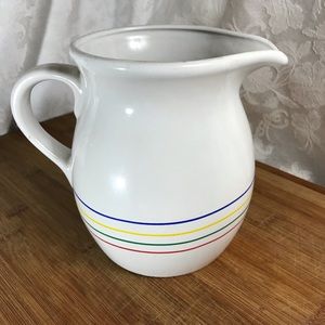Vintage LA Primula Kitchen Pitcher Classic Primary Colors